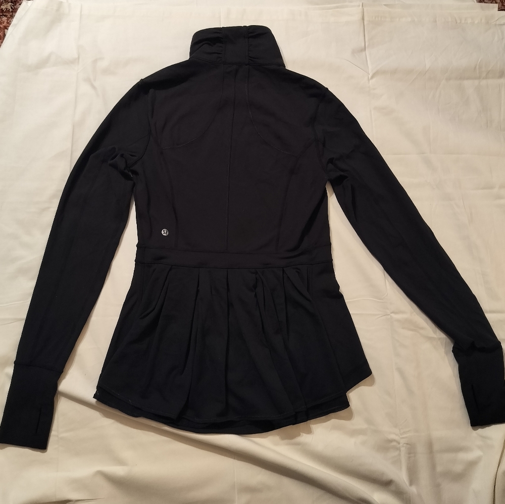 Black lululemon riding jacket